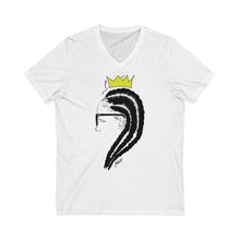 Load image into Gallery viewer, Queen’n Unisex Jersey Short Sleeve V-Neck Tee
